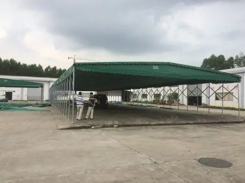 敦煌市膜结构推拉棚